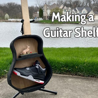 Custom Guitar Shelf