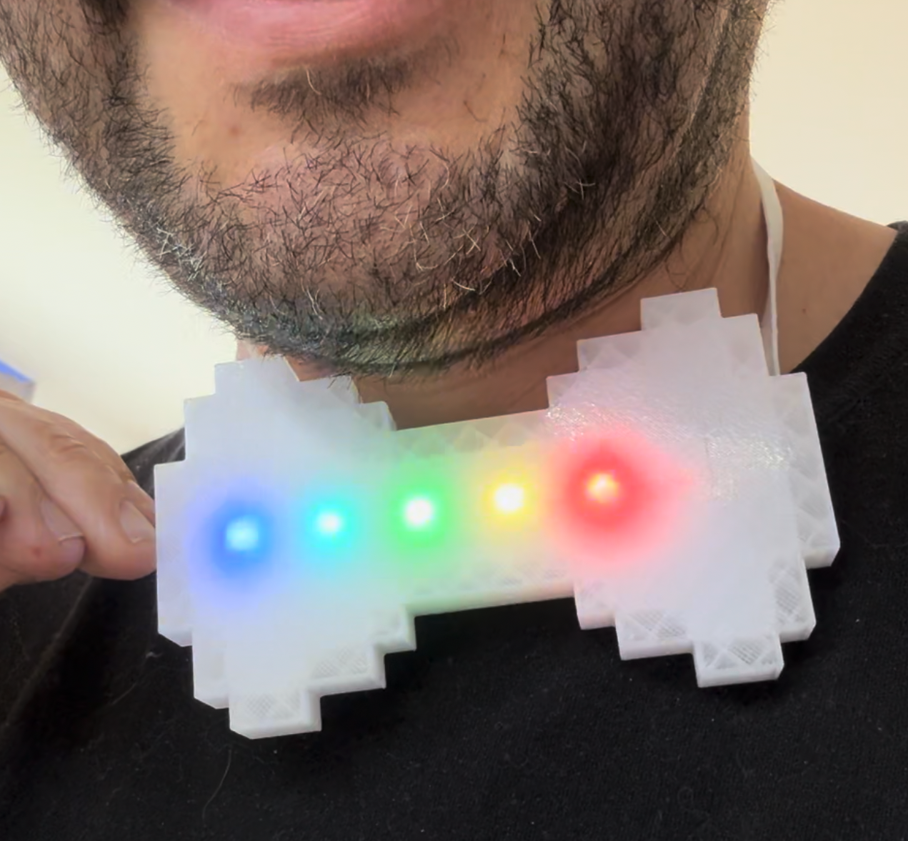 Light Up the Room: DIY 8-Bit Bow Tie With NeoPixel LEDs and Raspberry Pi Pico