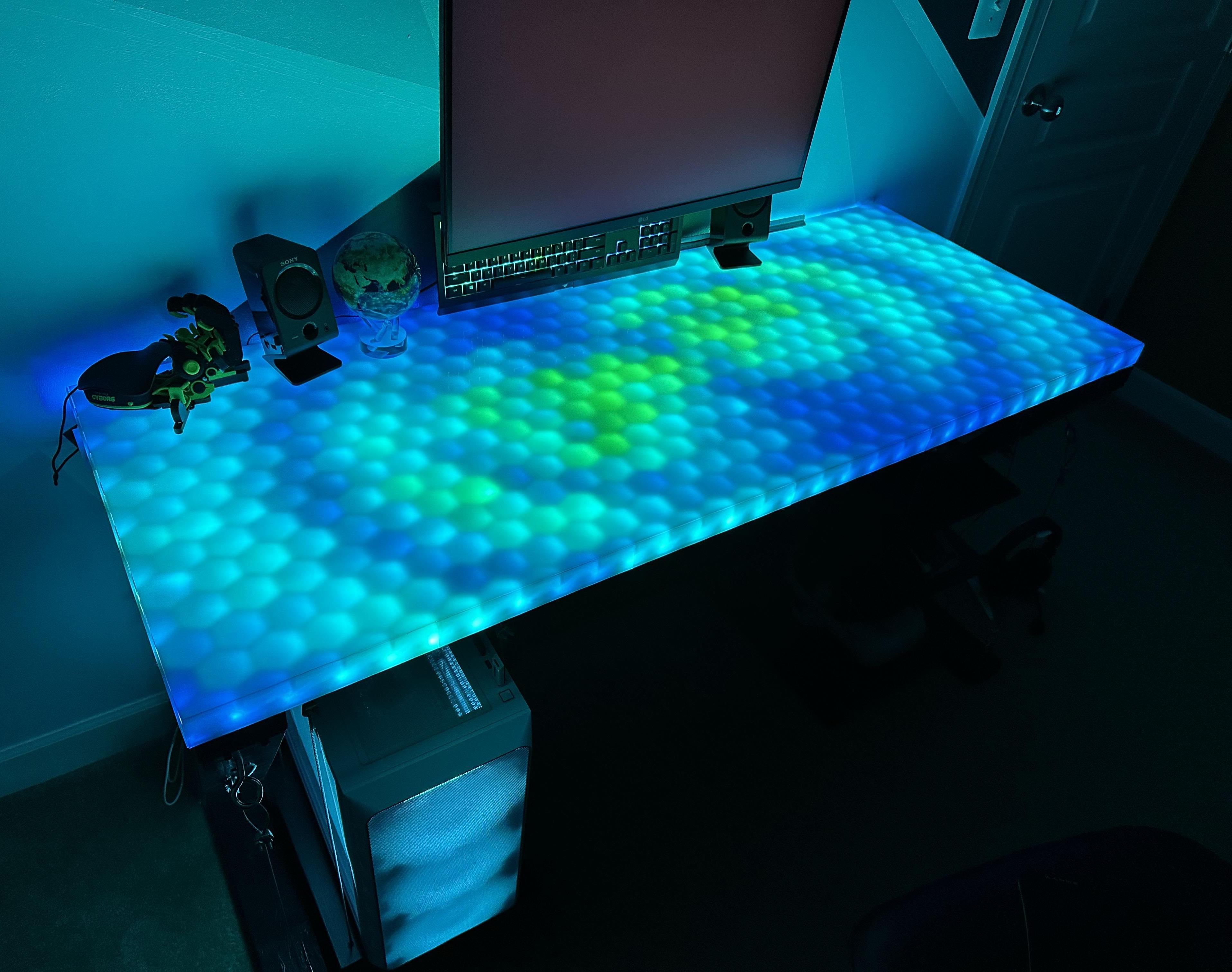 LED Desk Surface