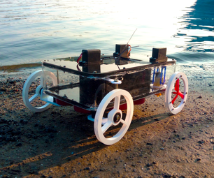 Arduino RC Amphibious Rover 