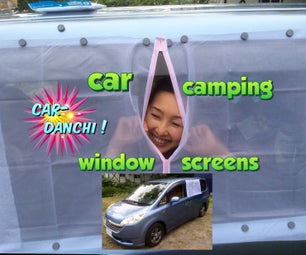 Car Camping Window Screens