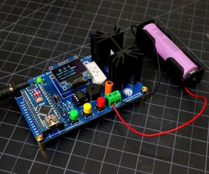 DIY Arduino Battery Capacity Tester - V2.0
