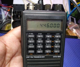 How to Replace the Memory Battery on an Htx202 or Htx404 Ham Radio