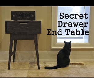 Secret Drawer End Table