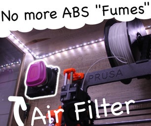 3D Printed Air Purifier -- Get Rid of ABS Smell and VOC's