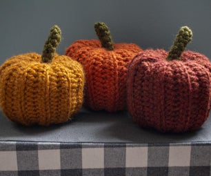 Gourdgeous Crochet Pumpkins