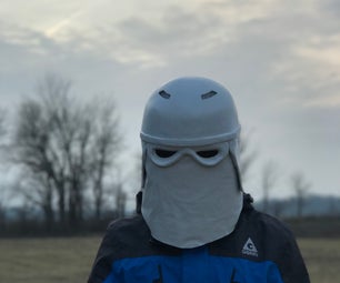 How to Make a Snowtrooper Skiing Helmet