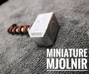 Make Your Own Miniature Mjölnir Bookweight With Fusion 360