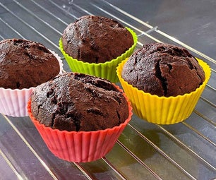 Easy Air Fryer Recipe – Double Chocolate Muffins