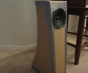 Prototype Speaker, Cardboard