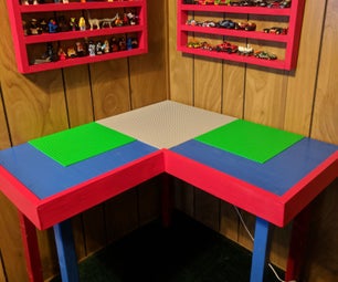 Corner Lego Table