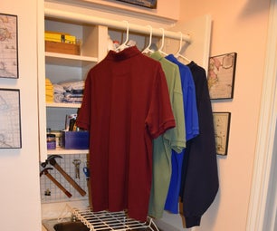 Simple Laundry Room Drying Racks