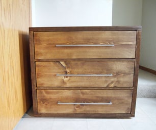 How to Build a Modern Dresser - With Few Tools