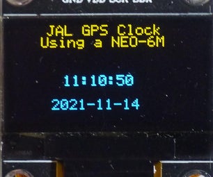 JAL GPS Real Time Clock