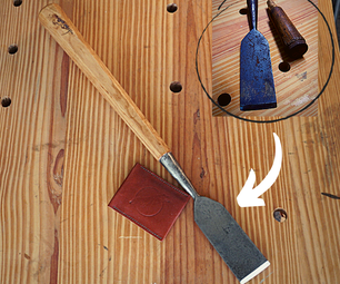 Vintage Chisel Restoration - Making a Timber Slick