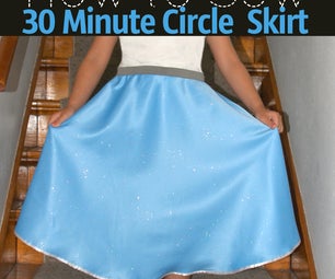 How to Sew a Circle Skirt in 30 Mins