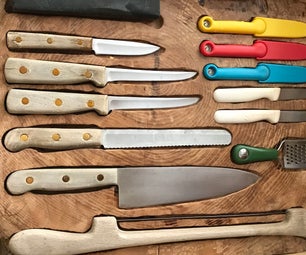 In-drawer Knife Organizer
