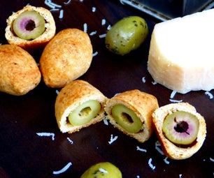 Parmesan Baked Olives - Easy Appetizer!