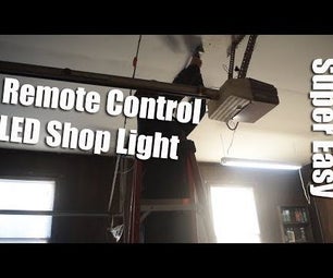 Remote Control LED Shop Light