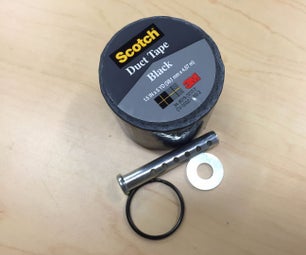 Emergency Duct Tape Keychain