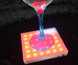 Fun Party LED Drinks Coaster