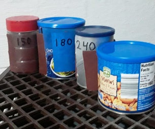 Sandpaper Storage From Food Containers