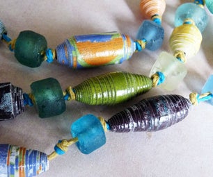 Durable Handmade Paper Beads