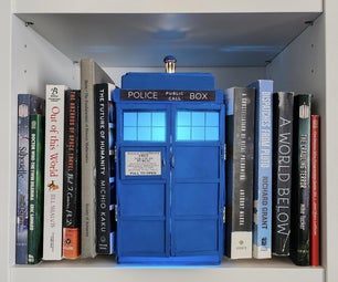 Doctor Who TARDIS Book Nook (That’s Bigger on the Inside!)
