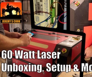Laser Cutter Setup [60 Watt, CO2]