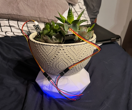 LED Plant Hydration Tracker