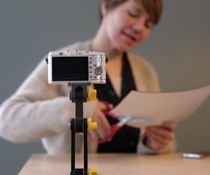 3d-printed, Modular Camera Stand for Photo and Video