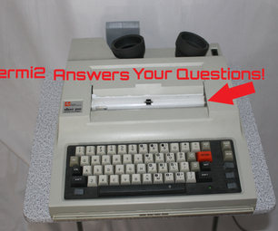 Termi2 - a Typewriter That Answers Your Questions