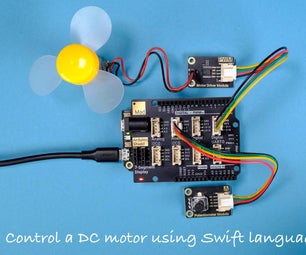 Control a DC Motor Using Swift Language