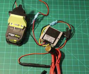 Get 12v Out of Your Ryobi 18v Batteries – Great for Powering Your Own Projects & No Soldering Required!