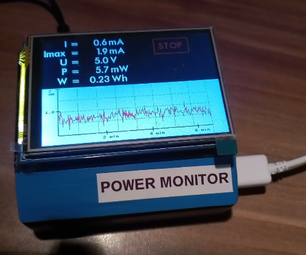 Power Monitor for Electronic Prototypes and Devices