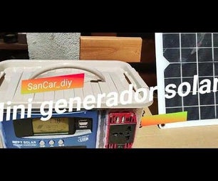 Mini Solar Generator