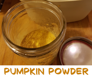 Make Your Own Pumpkin Powder