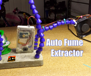 Automatic Fume Extractor [PIR]
