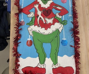 Large Scale Grinch Operation Game Box