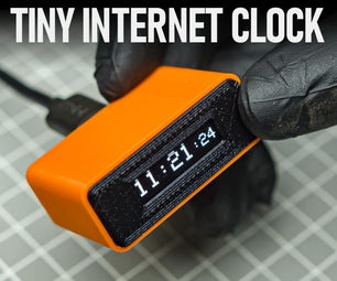 Tiny Internet Clock