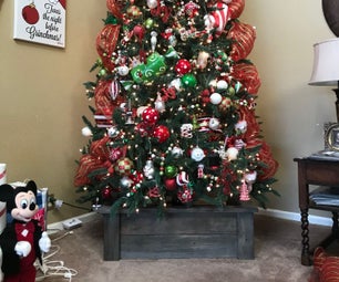 Christmas Tree Base Box