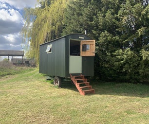 Self Build Shepherds Hut. Step by Step With Photos. Off Grid Living