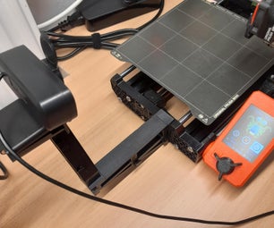 Attach a WebCam to Your Prusa Mini Printer With This 3D-printed Arm