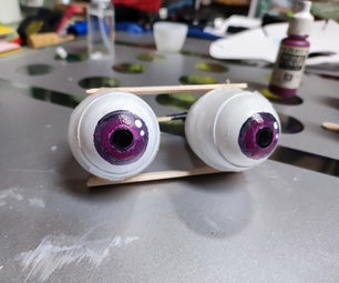 Low Budget Mechanised Movable Eyes