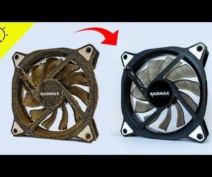 How to Clean a PC Fan