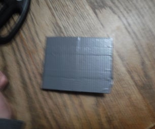 Duct Tape Wallet With Notepad, Pen, and Razer
