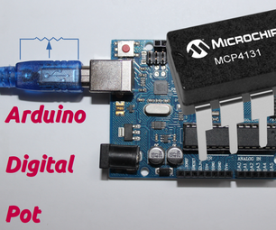 Arduino With MCP4131 Digitally Controlled Potentiometer (DCP)
