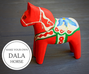 Dala Horse Carving in 5 Steps I Easy Wood Carving for Beginners