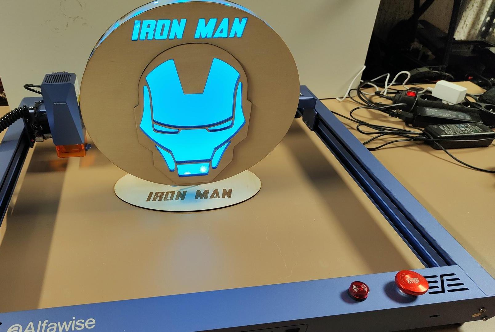 Iron Man RGB Frame
