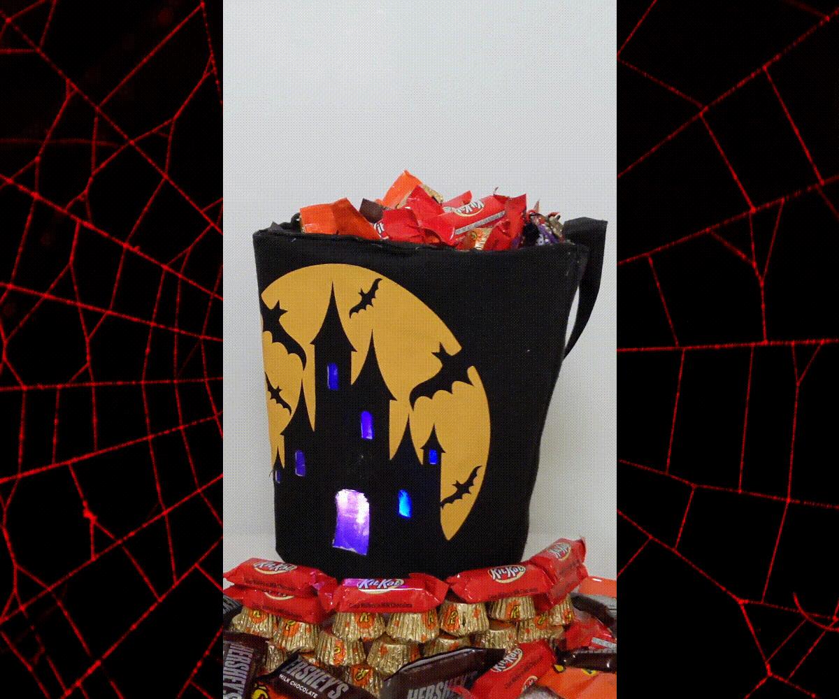 Spooky Halloween Candy Basket